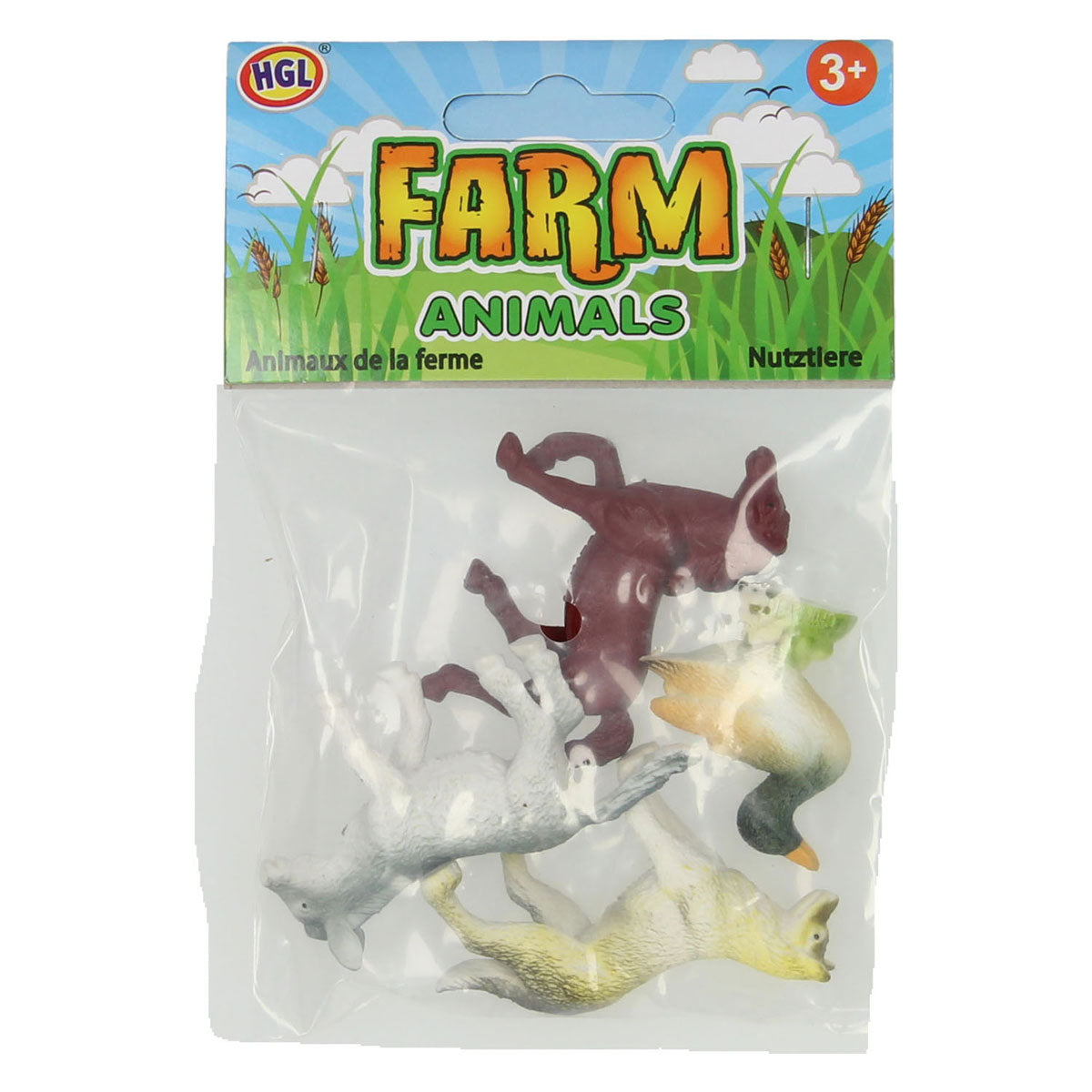 Animaux de la ferme, 4 pcs.