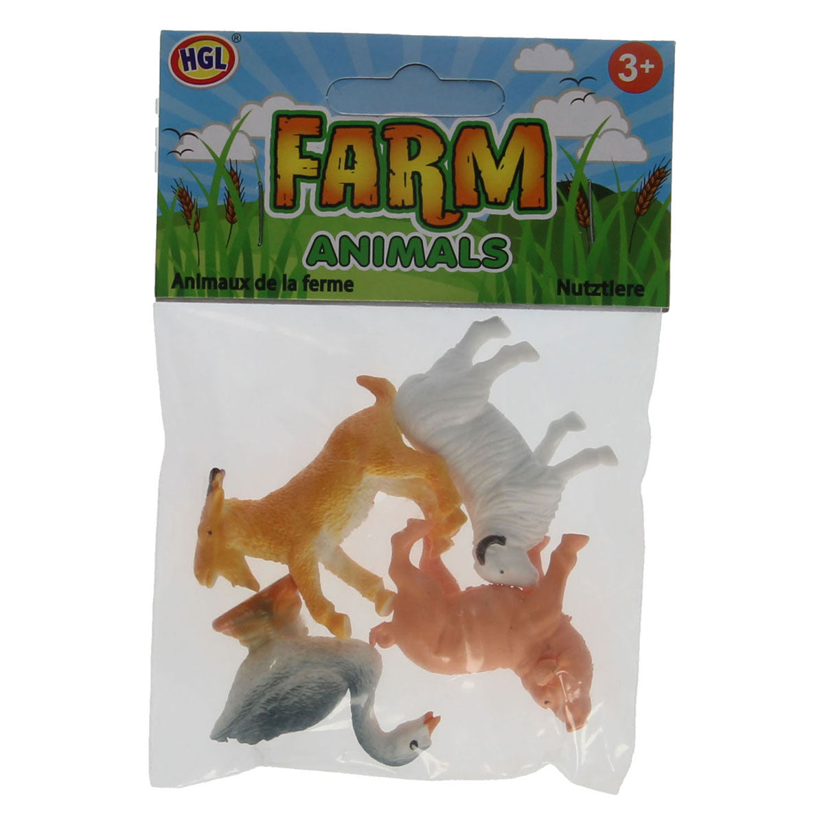Animaux de la ferme, 4 pcs.