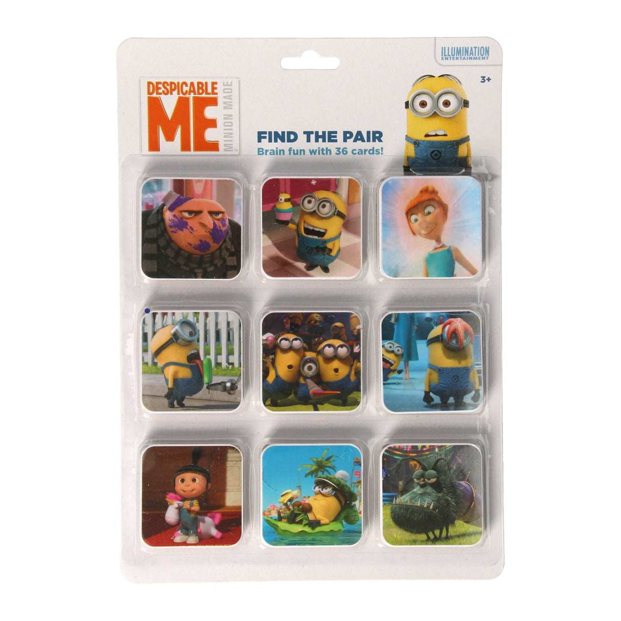minions du jeu de mémo