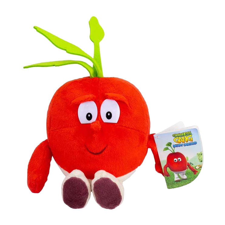 Peluche peluche radis, 26cm