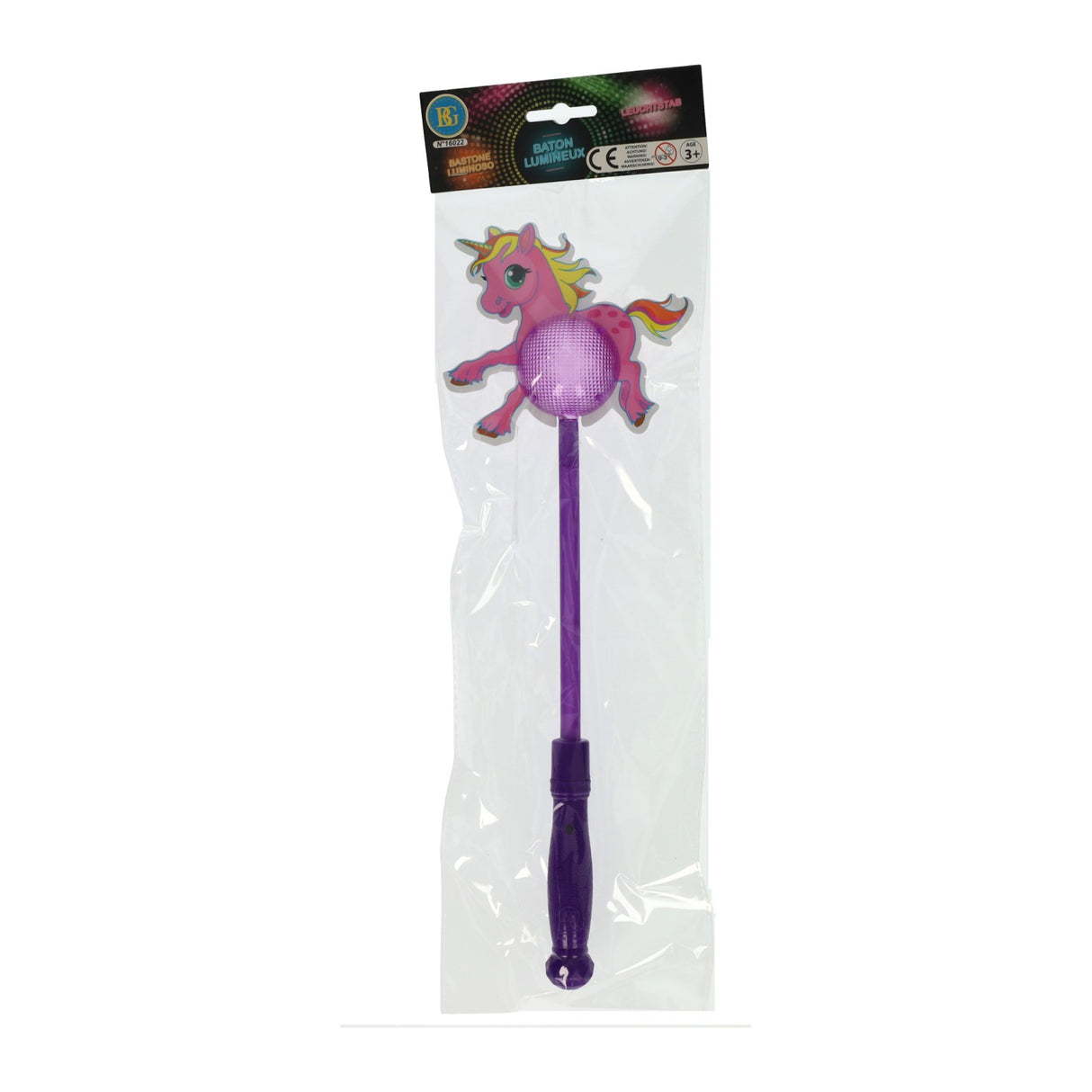 Bâton lumineux licorne 38cm