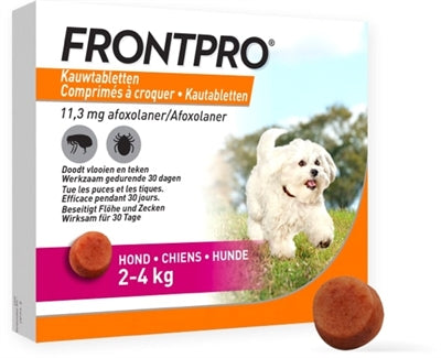 Comprimés de frontpro en frontpro