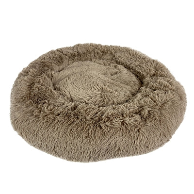 Foeiii Dog panier zenji relax beignet brun clair