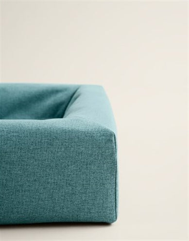 Bia lit skanor housse panier chien bleu
