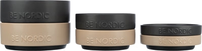 Trixie be Nordic gamelle pour chien céramique caoutchouc noir