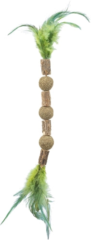Trixie matatabi collier herbe à chat pour chats avec plumes
