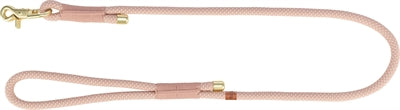 Laisse pour chien en corde souple Trixie rose rose clair