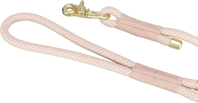 Laisse pour chien en corde souple Trixie rose rose clair