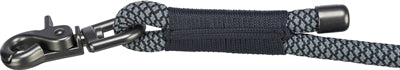 Trixie laisse pour chien en corde souple réglable noir gris