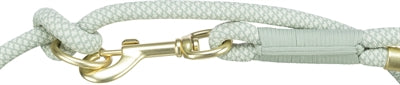 Laisse pour chien en corde souple Trixie réglable vert sauge menthe