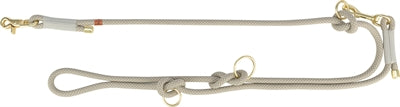 Trixie Laisse pour chien en corde souple réglable gris gris clair
