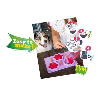 Mélange de glace smoofl pour chiens pastèque