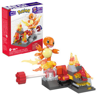 Pokémon Mega Construct Le Cri de Salamèche