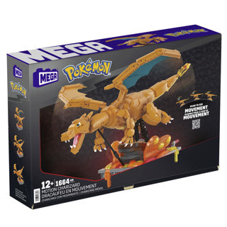 Mattel Mega CONTRUX Pokémon Bouwset Motion Charzard