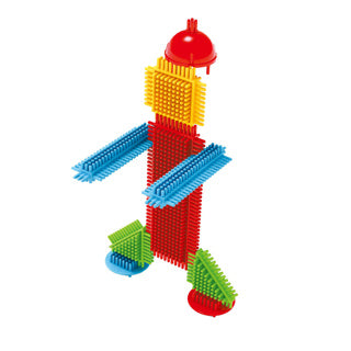 Jipy découvrez les blocs nopper 36 pièces colorées | 3 pièces