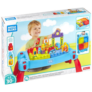 Table de construction et d'apprentissage Mega Bloks First Builders