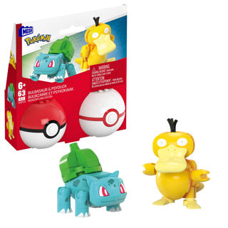 Pokémon méga bulbasaure et psycanard