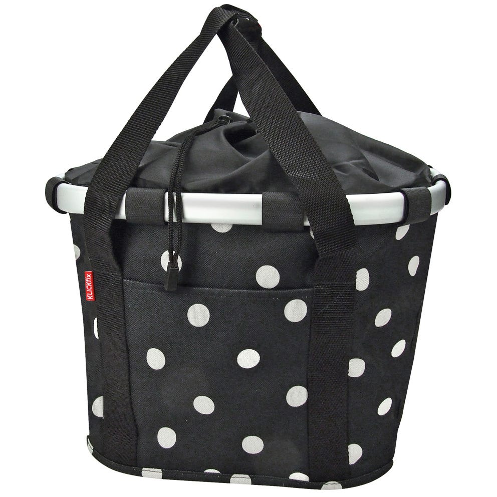 Rixen kaul panier à vélo reisenthel panier klickfix points noirs