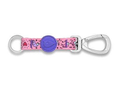 Morso porte-clés cordon recyclé sweet tweet rose