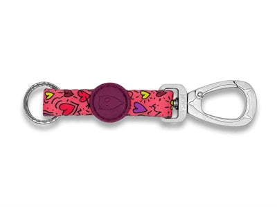 Morso porte-clés cordon recyclé rose think pink