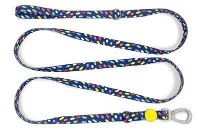 Morso laisse pour chien réglable couleur recyclée envahisseurs violet