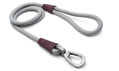 Morso laisse pour chien corde souple recyclé gris gris