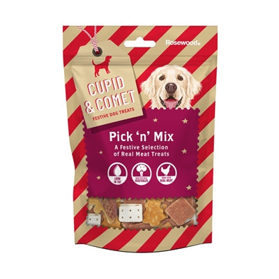 Cupidon comète Noël pick n mix snacks