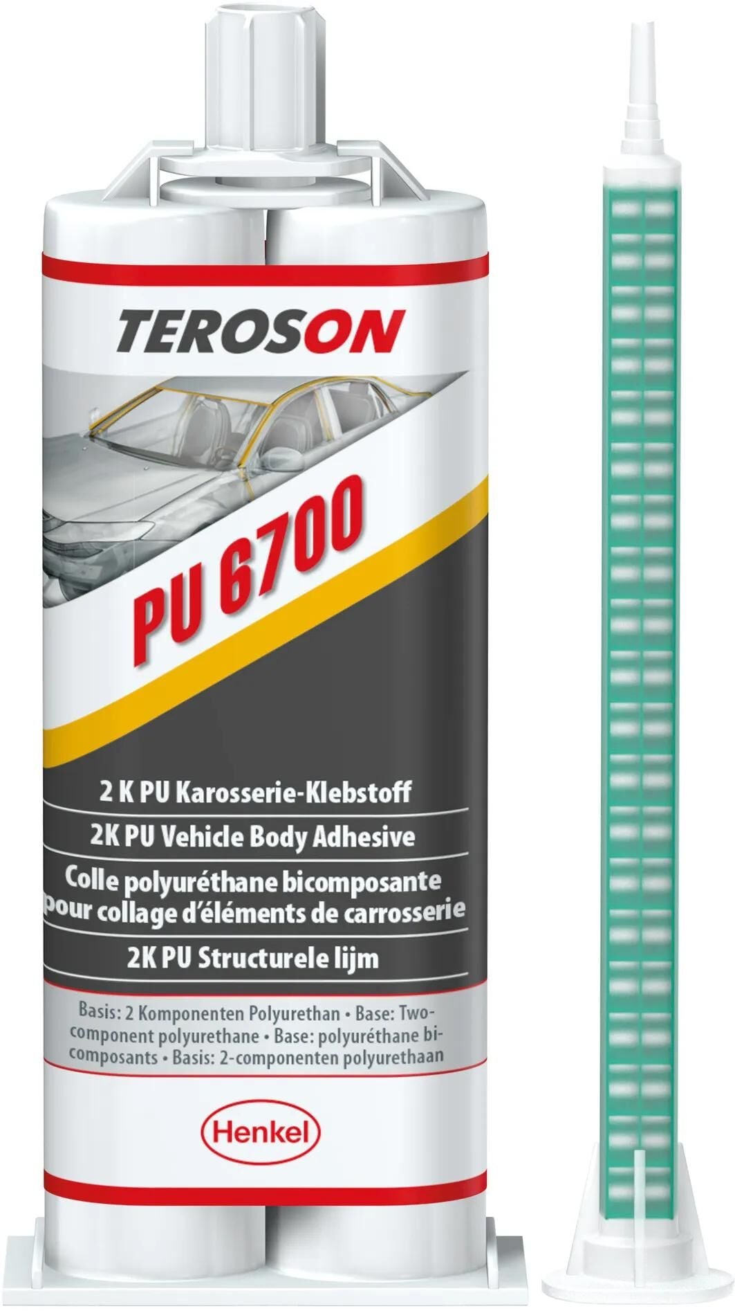 Teroson adhésif bi-composant teromix 6700 teromix 6700 50ml 2-comp.caross.adhésif