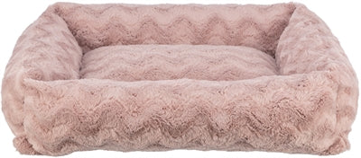 Trixie lit pour chien loki recyclé angulaire rose