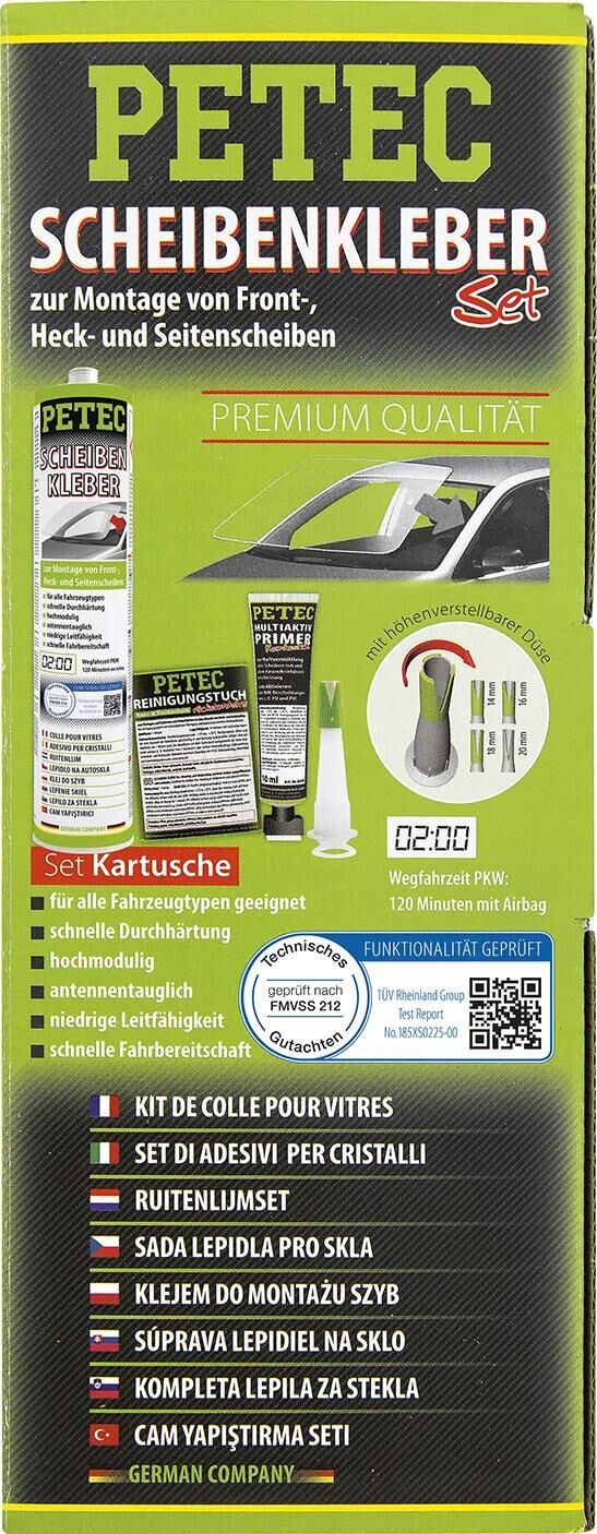 Kit de colle pour fenêtres Petec schlauchbeutel 2k kit de colle à disque 310ml