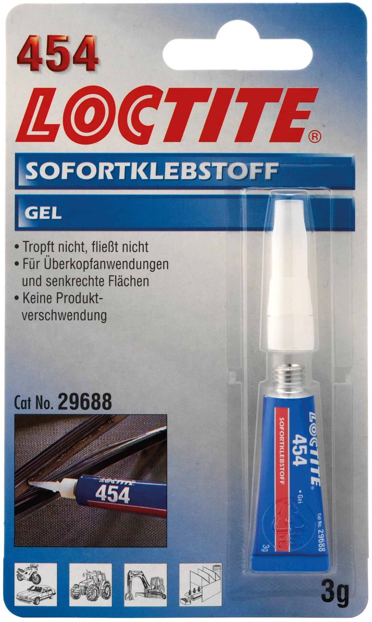 Loctite 454 adhésif universel tube 3g