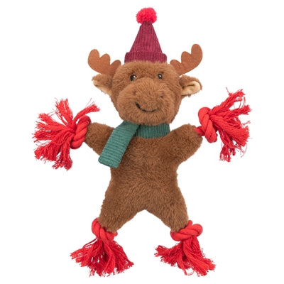Corde en peluche de renne de Noël Trixie