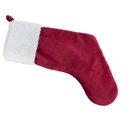 Trixie Xmas Chaussette de Noël en peluche rouge blanc