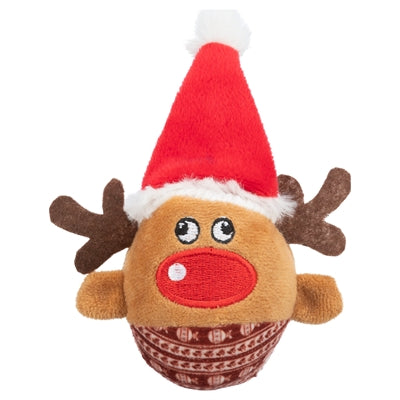 Peluche boule hochet renne Trixie Xmas