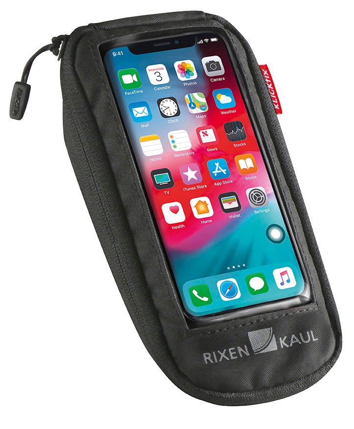 Klickfix coque de téléphone phonebag confort noir petit