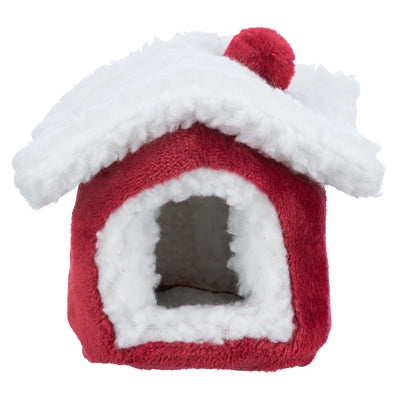 Trixie Xmas peluche souris des cavernes hamster rouge blanc