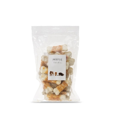 Petstyle vivant Bot pressé blanc avec poulet
