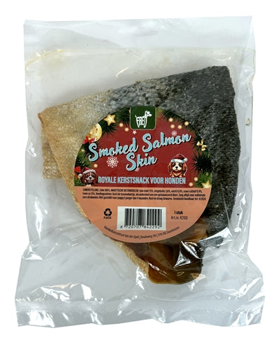 Peau de saumon fumé de Fred