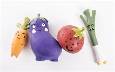 Toys de Martin Dog Aubergine Latex