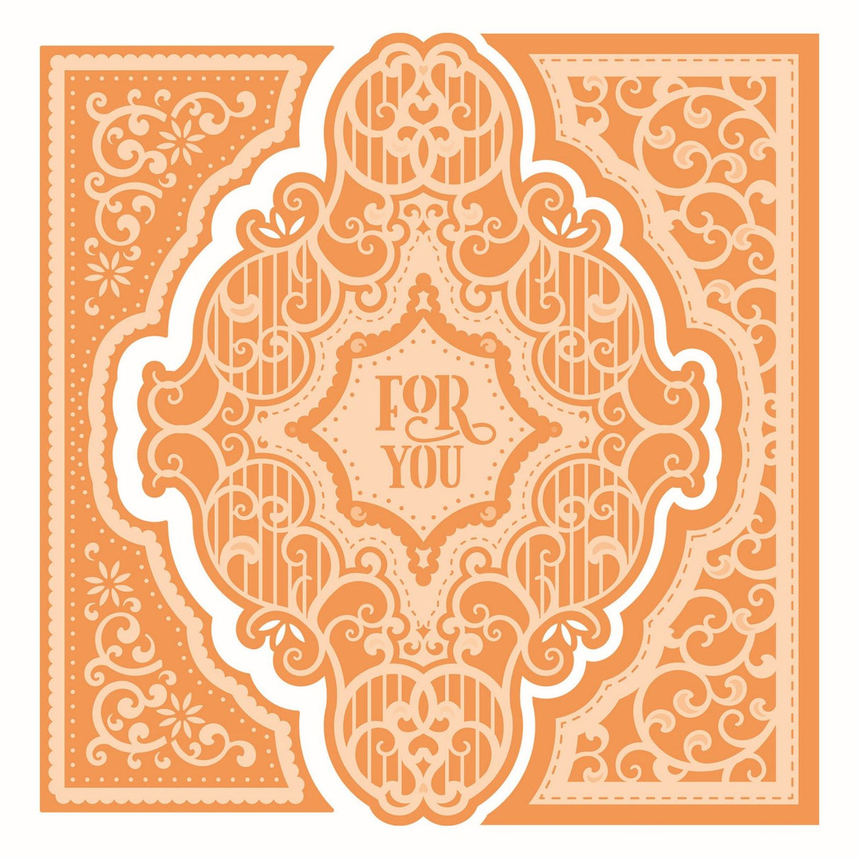 Tonic studios • essentials layering die set for you elaborate swirls