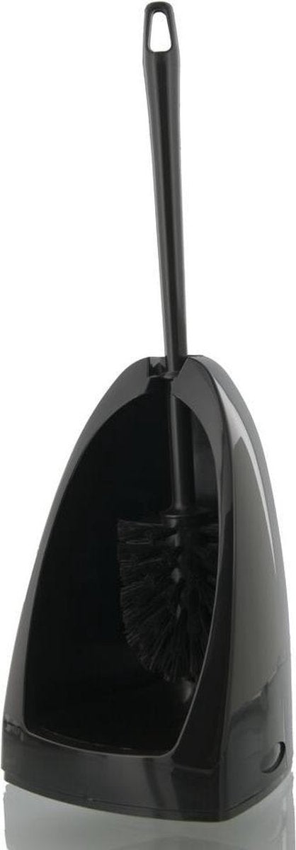 Brosse de toilette Tiger avec support noir