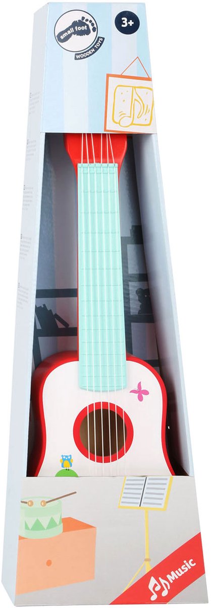 Small foot - guitare en bois petit renard, 53cm