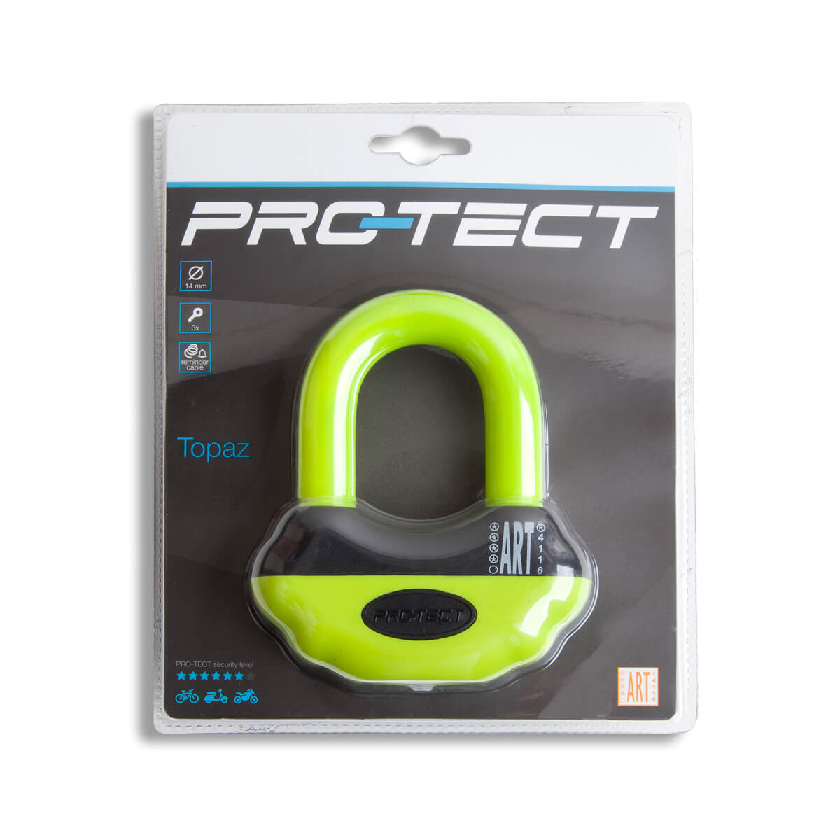 Pro-tect antivol de frein à disque topaze art 4