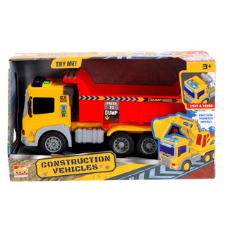 Aucun camion de construction de marque avec lumière et son