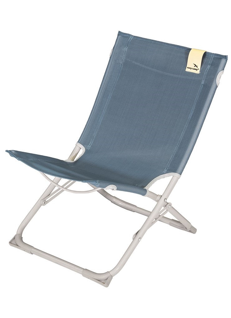 Chaise de camping bleu océan Easy Camp Wave