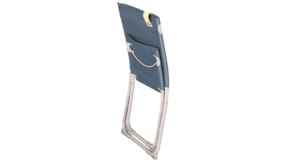 Chaise de camping bleu océan Easy Camp Wave