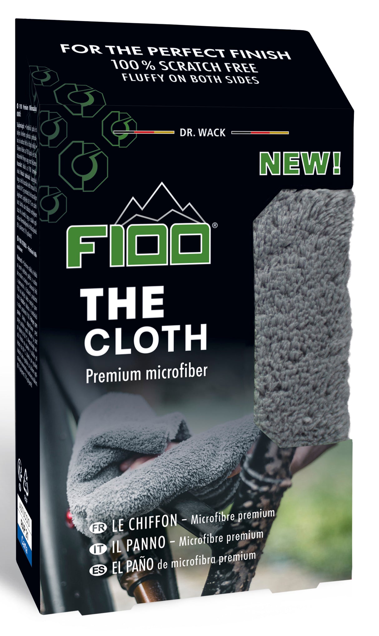 Drwack Premium Microfiber Cleaning Tissu F100 le tissu