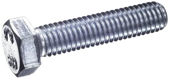 Boulon de taraudage hexagonal Dresselhaus, vis 6 carats, tête filetée dresselh.m8x55 galvanisé.