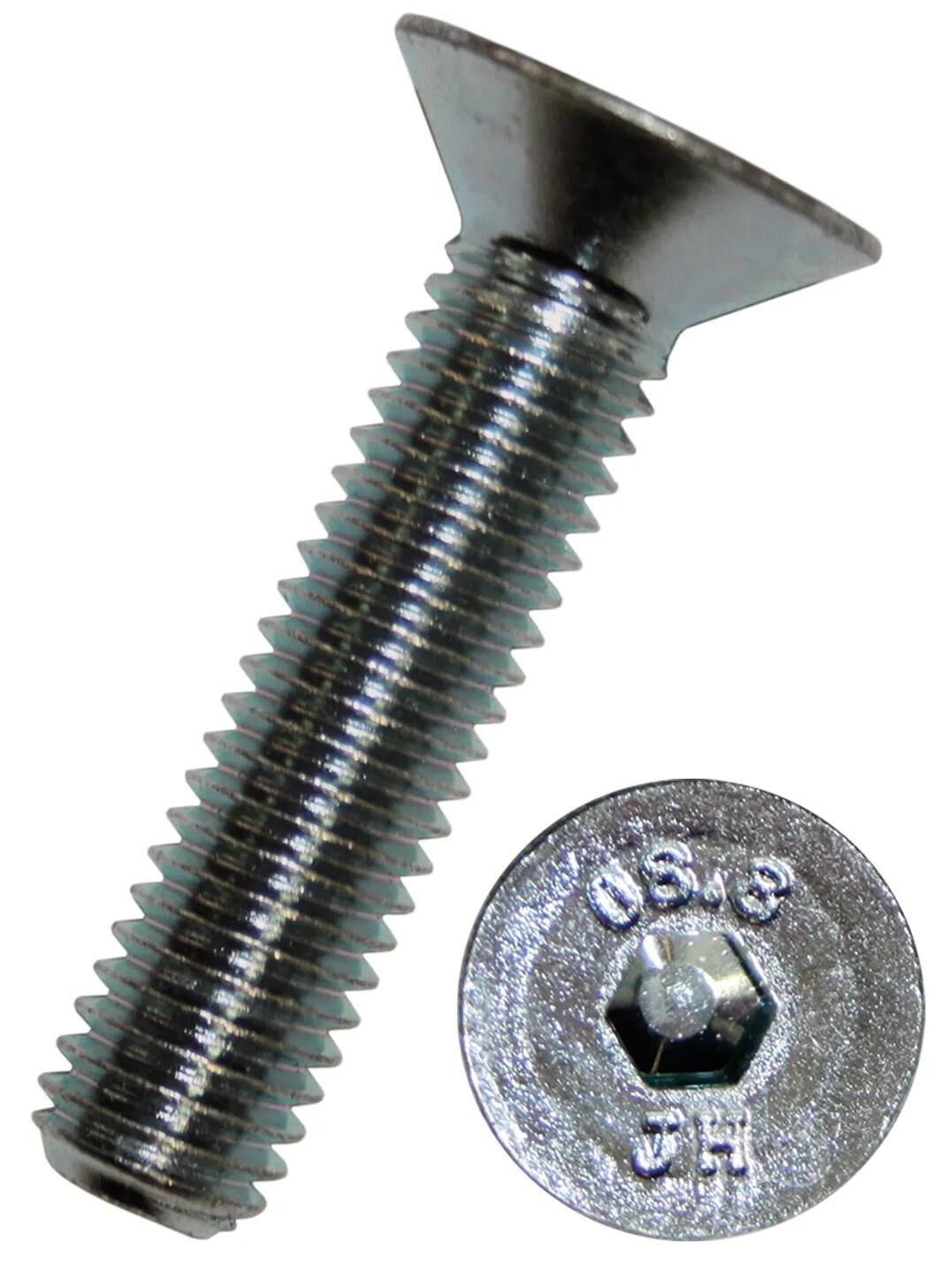 Boulon Dresselhaus avec vis à tête fraisée.