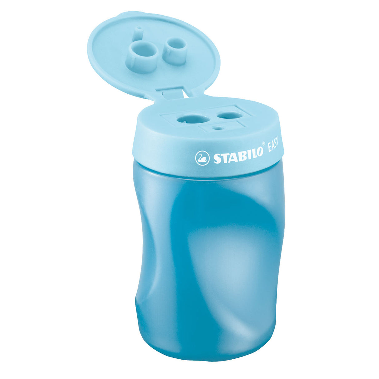 Stabilo easysharpener - taille-crayon 3 en 1 - gauche - bleu